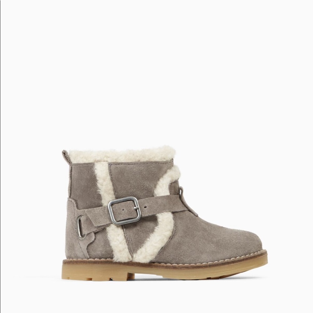 Zara leather boots
